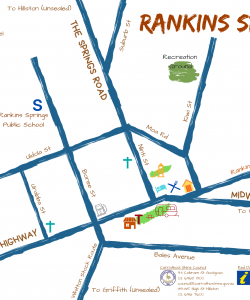 Rankins Springs Map